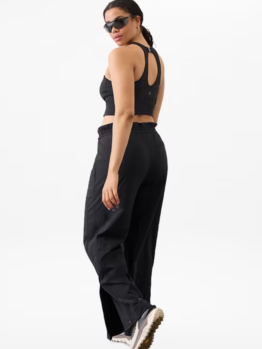 Athleta Trekkie High Rise Parachute Pant Size 12 - Picture 3 of 16